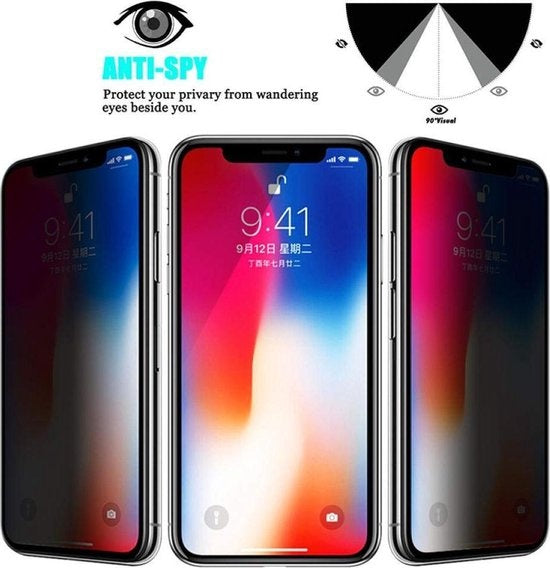 GarpexÂ® Gehärteter Film HD Anti-Fingerprint Glasschutz für iPhone 8/11/12