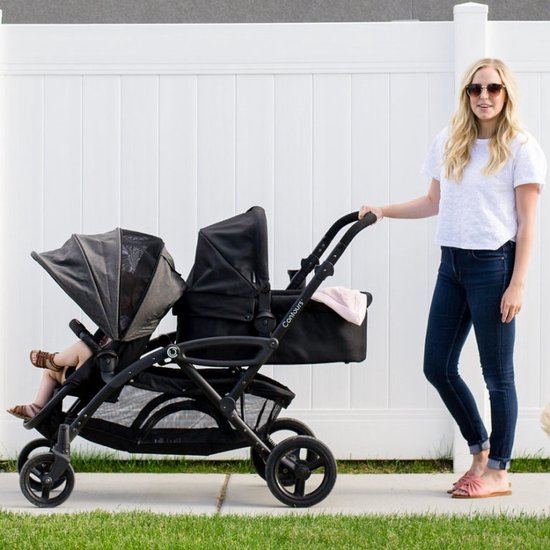 Contours Bassinet Schwarz Reisebettchen für Contours Duowagen ZY016-BLK1