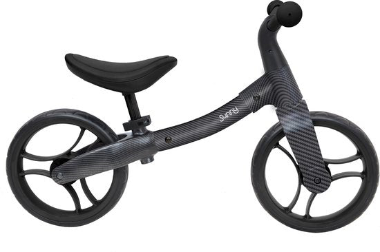 Sunny Balance Bike 3000 Laufrad aus Metall – Ab 2 Jahren – Verstellbarer Sattel – Carbon-Optik