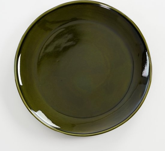 Mica Decorations Rhea Essteller - Ø28 cm - Keramik - Grün