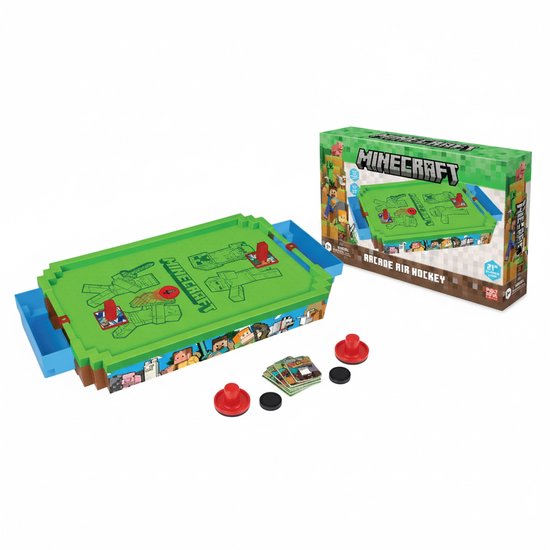 A Ambassador® Minecraft Arcade Air Hockey - Air Hockey - Tischplatte - Brettspiel - Das große Spielzeugbuch 2025