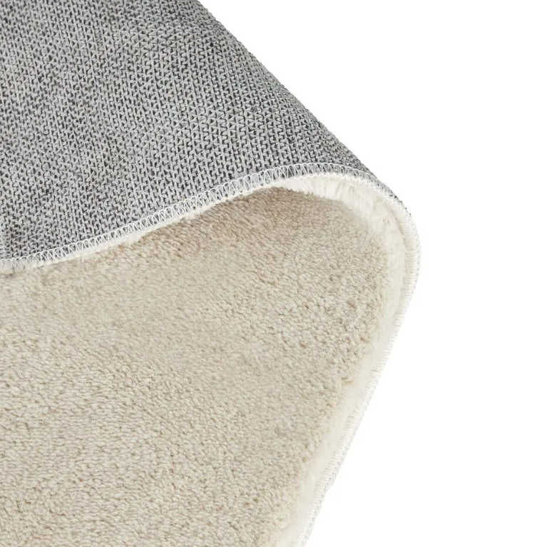 tectake Soft Zone Teppich - Kurzflor - Extra weich - Beige - 200 × 290 cm