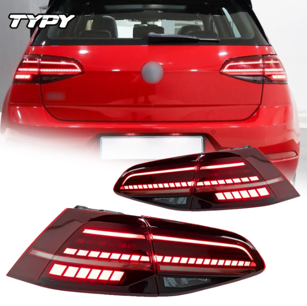 TYPY LED-Rückleuchten-Set VW Golf MK7 – Rauchfarben – 2013–2019
