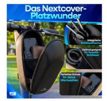 Nextcover E-Scooter-Schloss – Kettenschloss – 90 cm – Steel-Secure – 3 Schlüssel