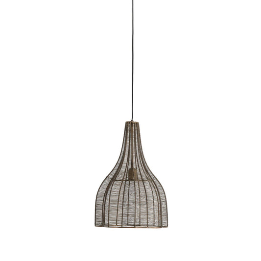 Light & Living MARIAMA Pendelleuchte Ø35x50 cm - Antike Bronze - Elegantes Metalldesign - E27