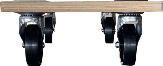 T4all Transporthilfe – Möbelroller – „Hündchen“ / Trolley – 58 x 30 cm – 300 kg Tragkraft