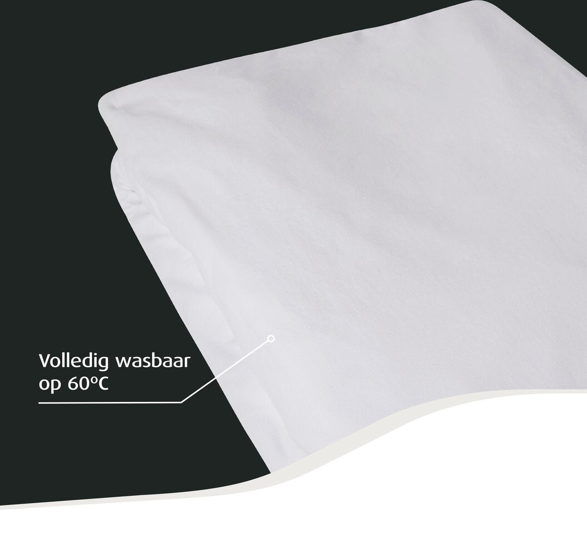 Home by TEMPUR® Matratzenschoner – Bio-Baumwolle – Natur – 80 x 200 x 25 cm – Wasserdicht – Wärmeregulierend – Anti-allergie
