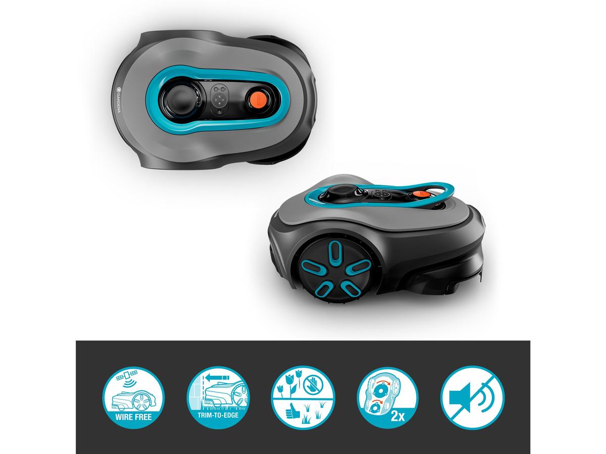 Gardena Smart Sileno Free 1200 Mähroboter – Leise und effizient – inklusive App-Steuerung