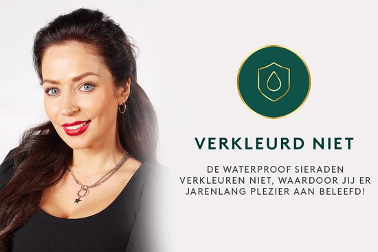 Laura Ferini Damen Halskette Stella Silber - Silber Gliederkette mit Stern - 18K Weißgold vergoldet - Halskette - Halskette - Schmuck - Accessoires - Damen Halskette mit Anhänger