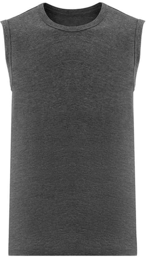 Milanoro - M - Ärmelloses T-Shirt - Hellgrau