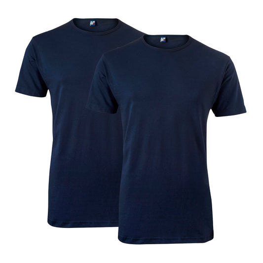 Alan Red T-Shirts XXL – 4er-Pack – Rundhalsausschnitt – Dunkelblau