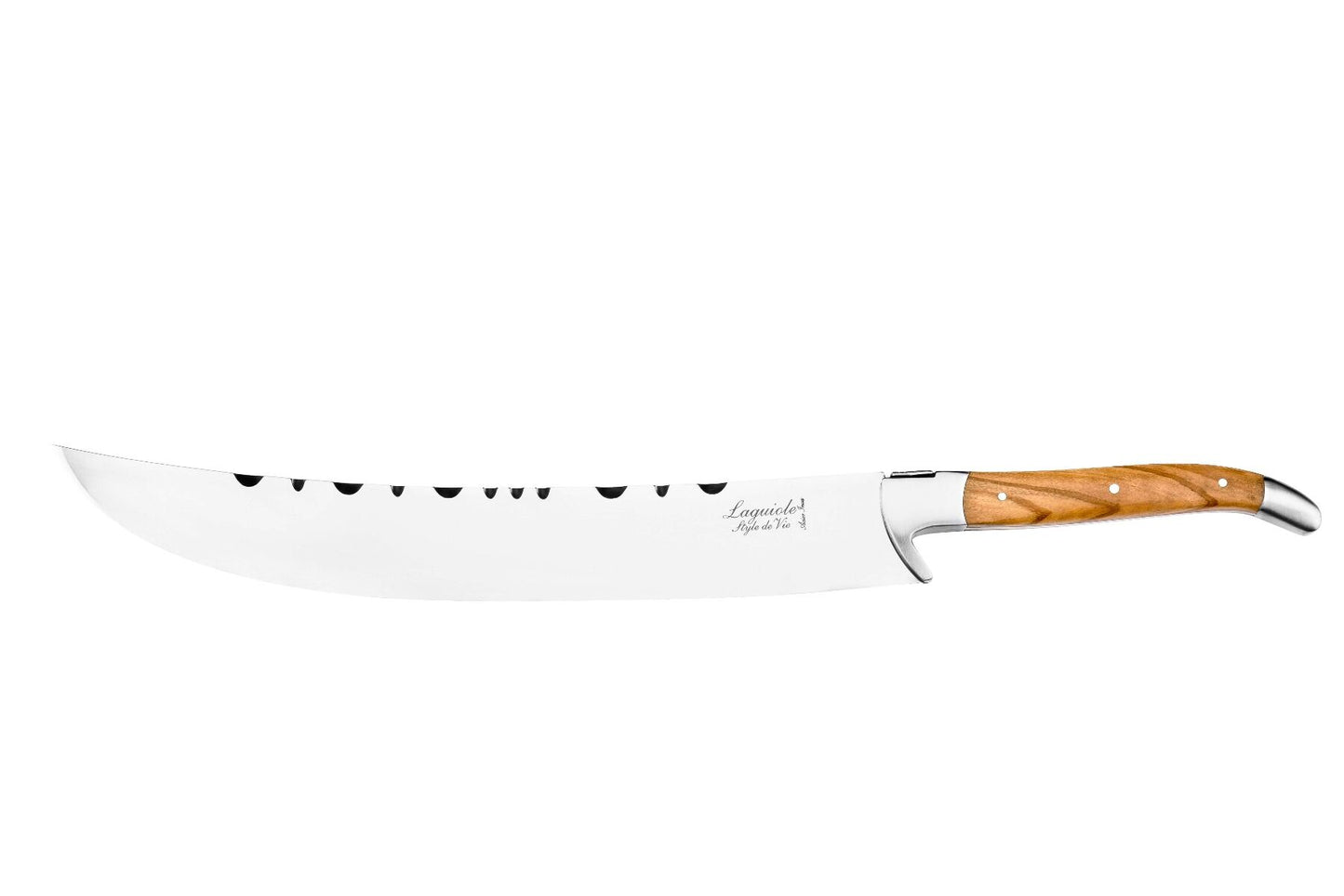 Laguiole Style de Vie Champagnersäbel – Olivenholz – 41 cm