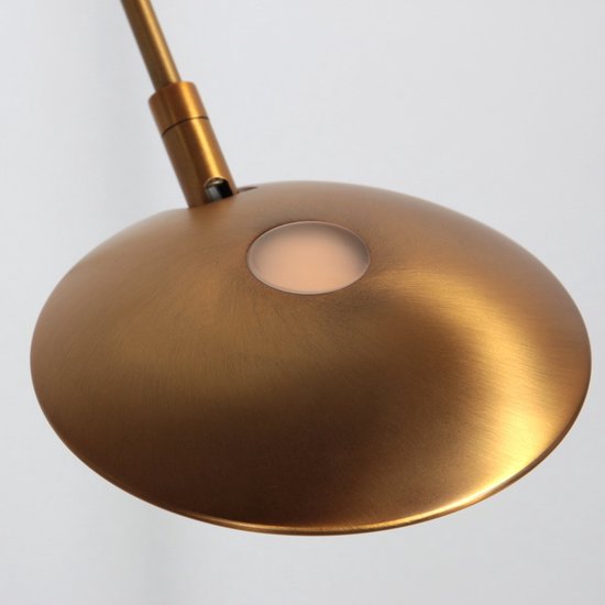 Stehlampe Steinhauer Daphne 2 4601BR – bronzefarbene Leselampe aus Metall und Elektronik, verstellbarer Lichtstrahl, klassischer Stil, ideal für den Innenbereich