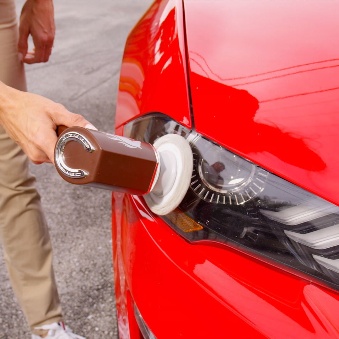 Horsepower Scrubber elektrische Reinigungsbürste – Wiederaufladbarer Akku – Rotierende Bewegung – Inklusive 5 Aufsätzen