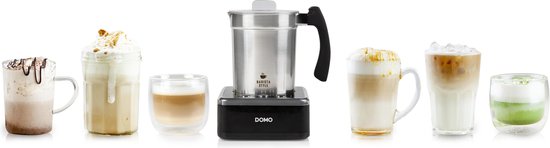 DOMO DO717MF Milchaufschäumer – Edelstahl – 650 W