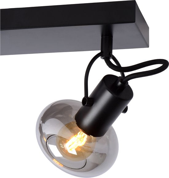 Lucide MADEE – Deckenstrahler (Deckenleuchte) – 2xE14 – Schwarz