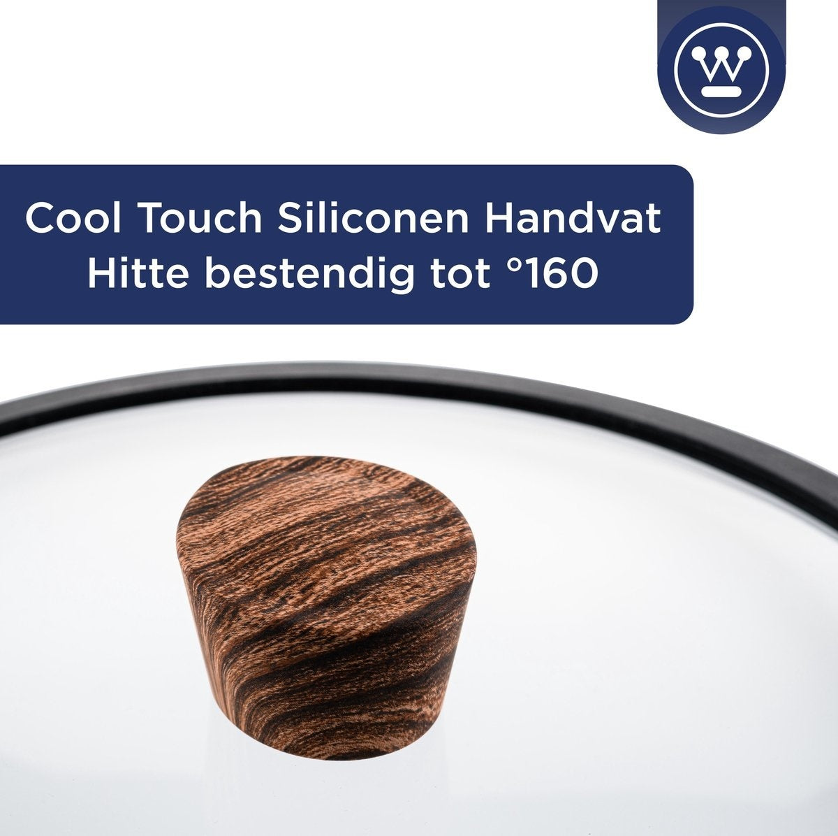 Westinghouse Kochtopf Induktion - Ã˜20 cm - Schwarzes Marmorholz - Sonderedition