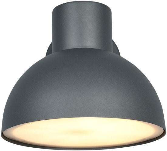TRIO ELBE – Wandleuchte – Anthrazit – ohne 1x E27 4,9 W – Wandmontage – Außenbeleuchtung – IP44