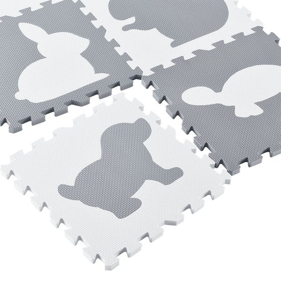 Kinder Puzzle Matte - Timon - 36-teilig - Bestehend aus Buchstaben & Zahlen