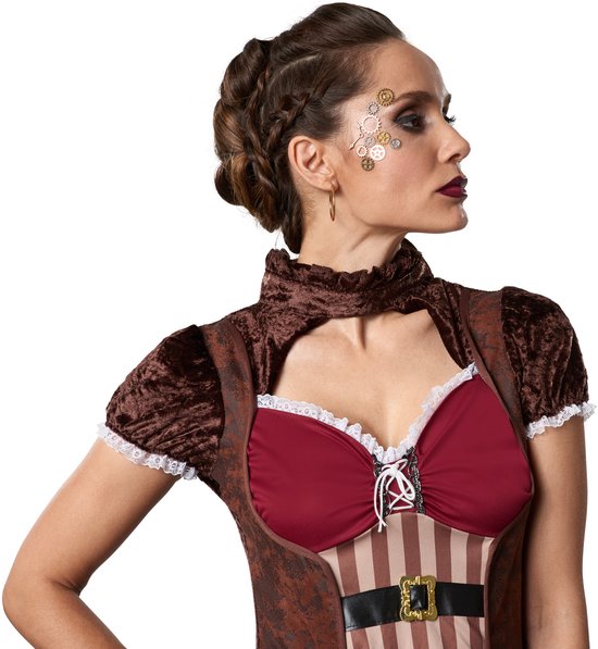 Dressforfun Faschingskostüm Steampunk Edelfrau – Damen – Größe S