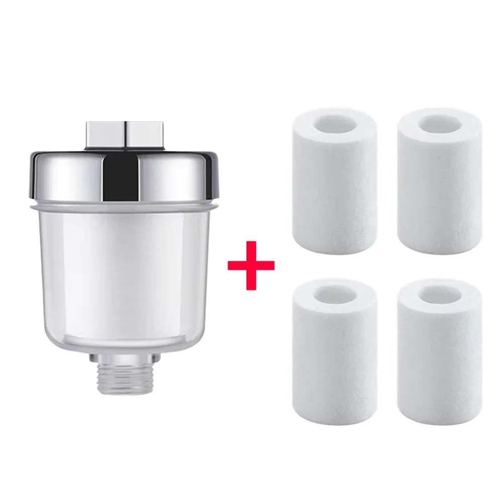 Wasserhahnfilter – 4Filters – Wassersparend – Universal – 99 % der Wasserhähne – Weiß