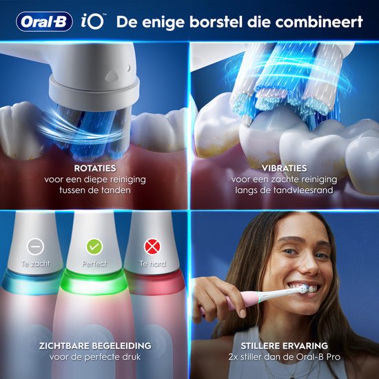 Oral-B iO 3N Elektrische Zahnbürste – Rosa
