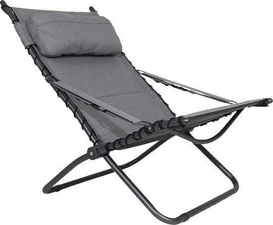 Crespo – Loungesessel – AP/262 – Tex-Comfort – Hellgrau