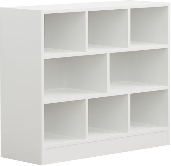 VDD - Kleiderschrank - Wandschrank - Kleiderschrank Weiß - Wandschrank - Wandschränke - Wandschränke Wohnzimmer - 8 Schränke - Weiß