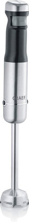 Graef HB82EU Mixer Stabmixer 200 W Schwarz, Edelstahl