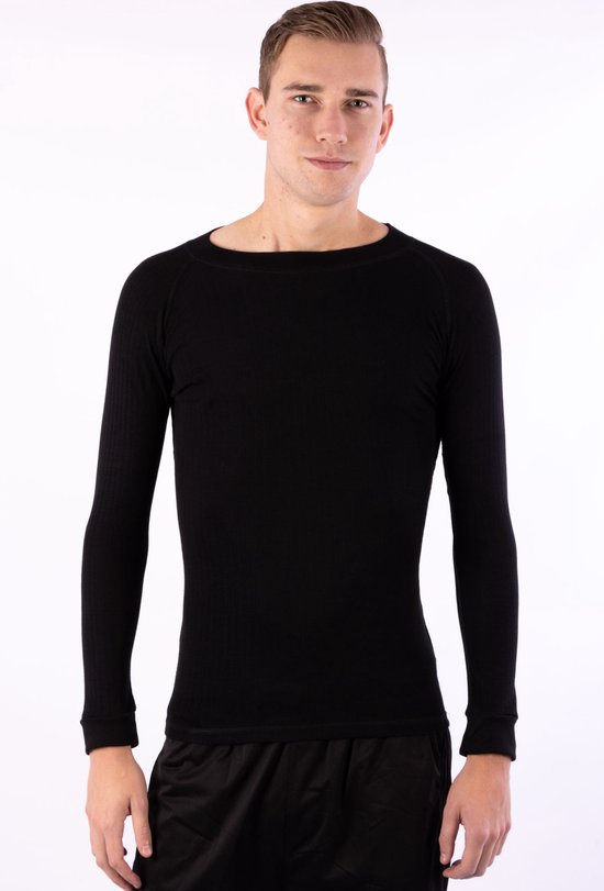 Avento Langarm-Thermoshirt - Männer - 2er-Pack - Schwarz - Größe L