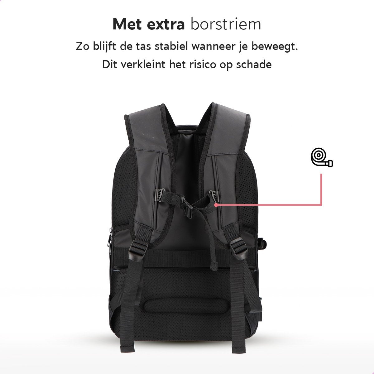 ONYX Kameratasche mit Laptop-Fach - SLR-Kamerarucksack - Spritzwassergeschützt - Drohnen - Hartschalen-Reisetasche