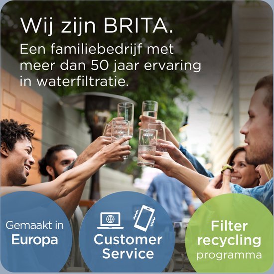 BRITA – Wasserfilterkanne – Flow Cool – Wasserfilter – Wasserspender – 8,2 l – Blau – inkl. 1 MAXTRA PRO ALL-IN-1-Filterkartusche