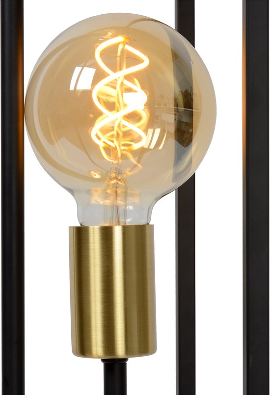 Lucide RUBEN – Stehlampe – 3xE27 – Schwarz