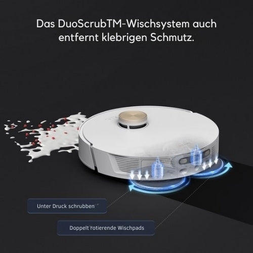 Dreame - Staubsaugerroboter mit Wischfunktion - L20 Ultra - Duale Reinigung - Geeignet für Tierhaare