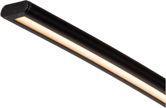 Lucide CURVE – Bogenlampe – LED, dimmbar – 1x15 W, 2700 K – Schwarz
