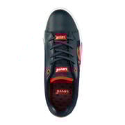 Levi's Kids Future Mega Turnschuhe blau/rot Größe 28 - Leichtgewicht mit herausnehmbarem Fußbett