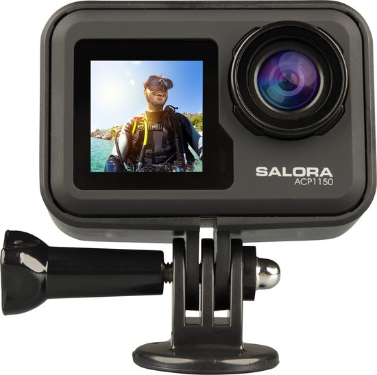 Salora ACP1150 Action-Sportkamera 12 MP 4K Ultra HD CMOS 25,4 / 2,86 mm (1 / 2,86") Wifi 132 g