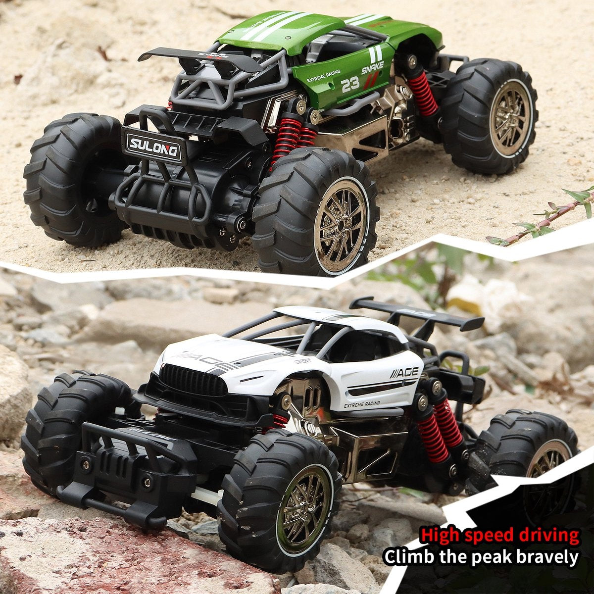Fuegobird RC Car - RC Fahrzeug - Hochgeschwindigkeits-Spielzeugauto - Gemüse