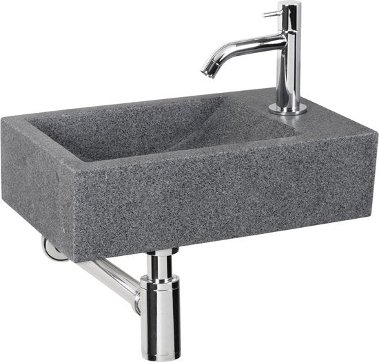 DIFFERNZ CHEOPS BRUNNEN SET 40X23X1CM GRAU