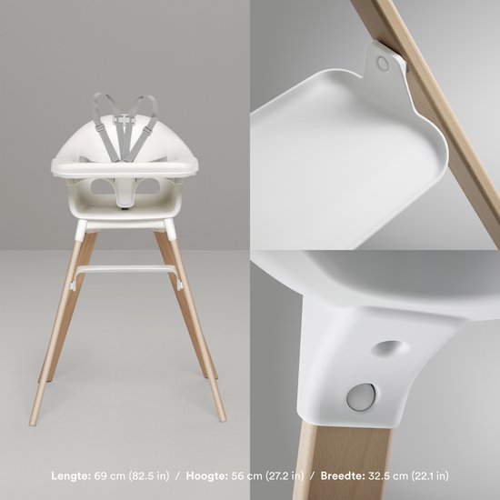 Stokke Clikk Kinderstuhl – Weiß