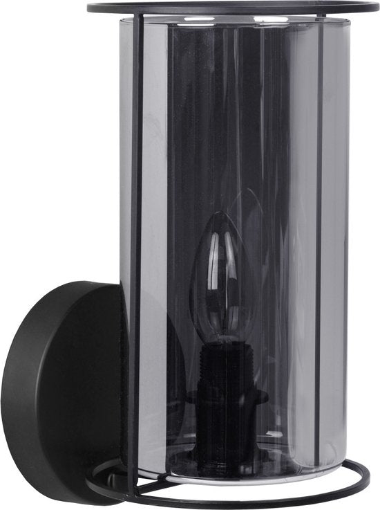 Lucide DOUNIA Wandleuchte – Ø 15 cm – E27 – Schwarz