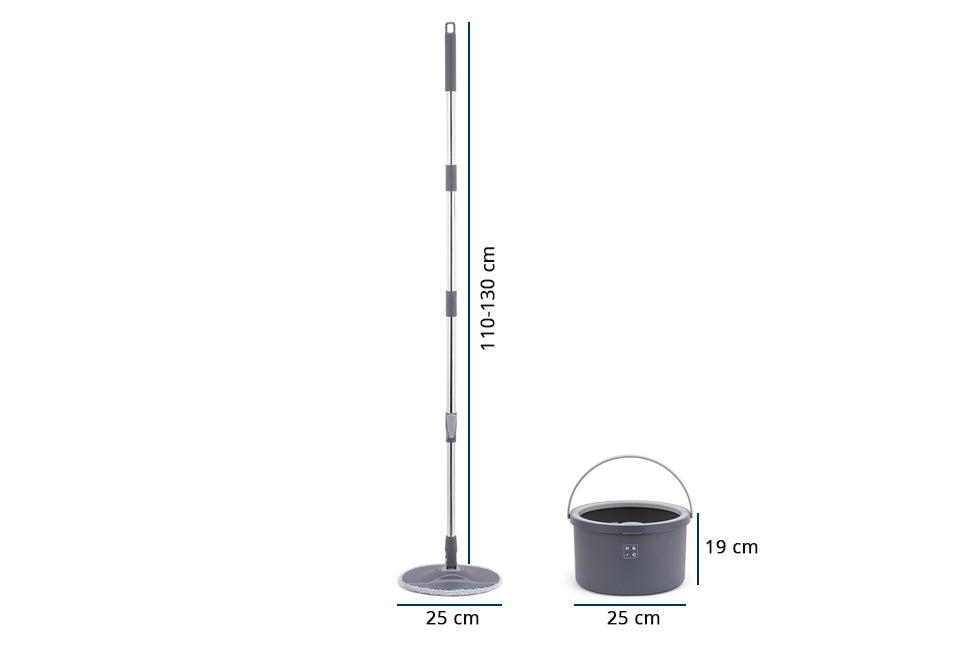 Home & Comfort Spin Mop Wischsystem für mühelose Reinigung