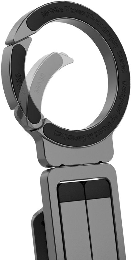 Ulanzi MA38 MagLock Handy-Fotostativ – MagSafe-Griff und Stativ – mit 2 Blitzschuhhalterungen – Aluminium