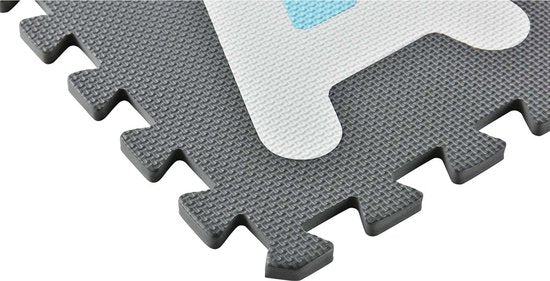 Kinder Puzzle Matte - Noah - 36-teilig - Bestehend aus Buchstaben & Zahlen