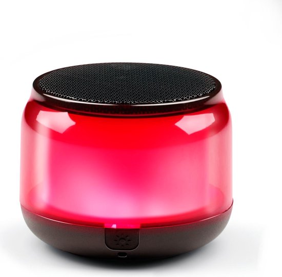 Tragbarer Bluetooth-Lautsprecher - Musikbox mit RGB-Beleuchtung - Partybox mit 3 Stunden Spielzeit - Kabelloser Lautsprecher mit USB-C