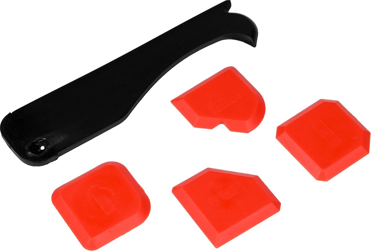 Onetools Dichtstoffspachtel & Fugenspachtel-Set 5-teilig - Silikonfugenglättung - grau - 2 bis 20 mm