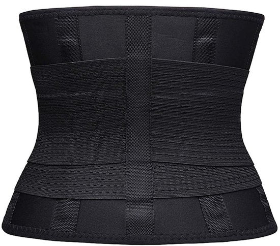 Northwall® Rückenbandage für den unteren Rücken - Rückenkorrektur für sofortige Schmerzlinderung, Rückenunterstützung und Komfort - Haltungskorrektur - Rückenbandage Schwarz XXL (Taille: 121 - 140 cm)