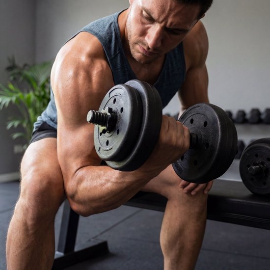 Fitby Kurzhanteln 20 KG - Kurzhantel - Hantelset - Verstellbare Kurzhanteln - Hantelset - Hantelset