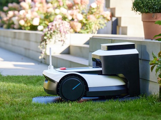 ECOVACS – GOAT Garage – Außengehäuse – Wartungsfreundlich – Wetterbeständig – Zubehör für Mähroboter