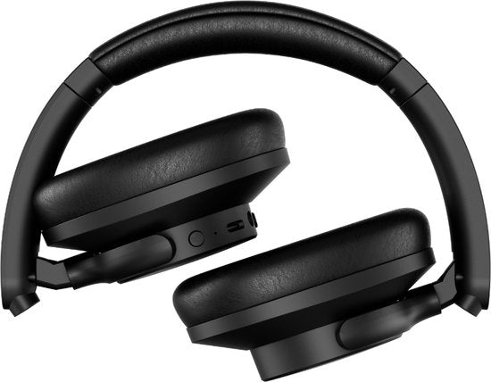 Urbanista Valencia Wireless Kopfhörer Over-Ear - Aktive Geräuschunterdrückung - 50h Akkulaufzeit - Schwarz